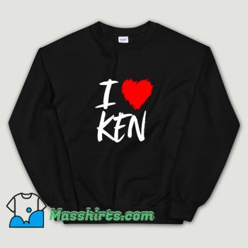Awesome I Love Ken Kenneth Husband Boyfriend Sweatshirt