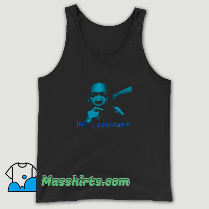 Awesome John Coltrane Saxophone Tank Top