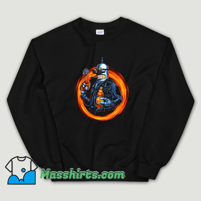 Benderminator Movies Sweatshirt