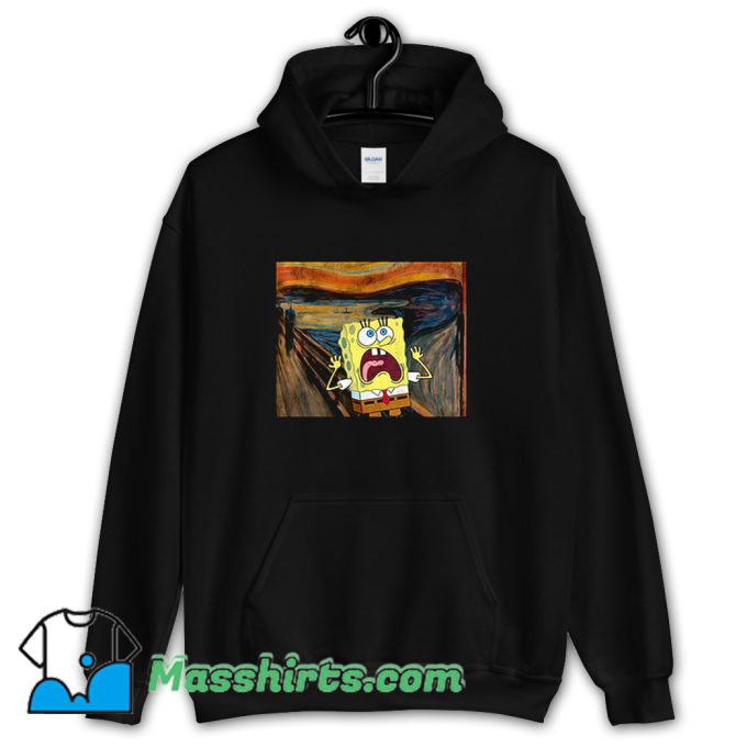 Best Spongebob Scream Cartoon Hoodie Streetwear