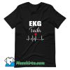 Cheap Ekg Tech Heartbeat Heart T Shirt Design