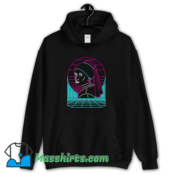 Cheap Girl With A Neon Earring Hoodie Streetwear