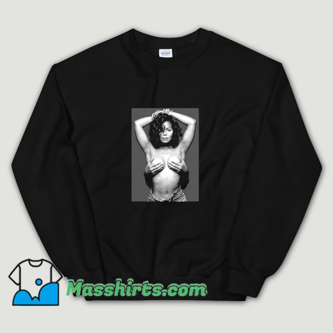 Cheap Janet Jackson Album Cover Sweatshirt