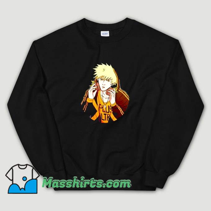 Cheap Kacchan With Headphones Sweatshirt