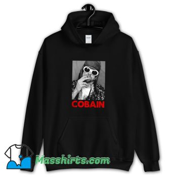 Classic Cobain Smoking Nirvana Rock Band Hoodie Streetwear