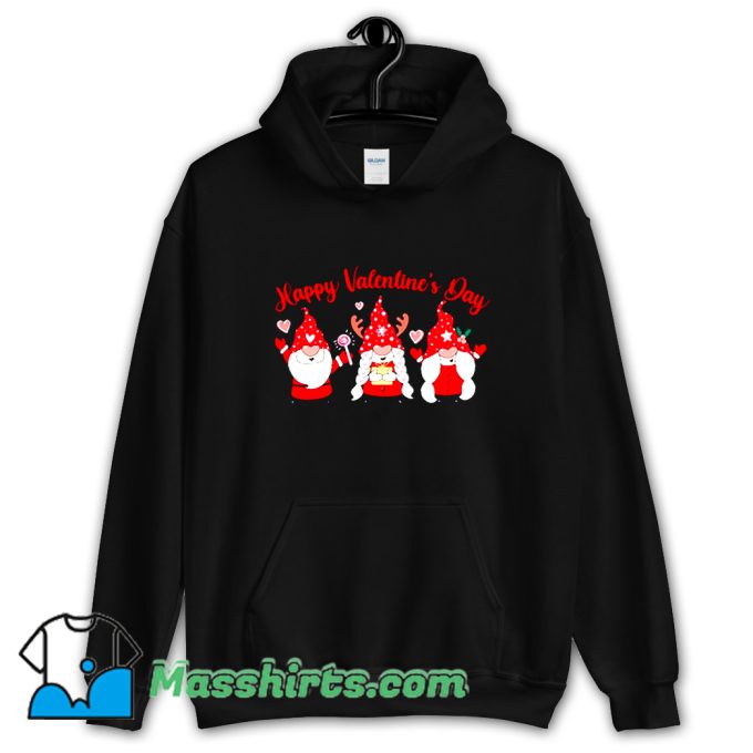 Classic Happy Valentine Day Gnomes 2022 Hoodie Streetwear