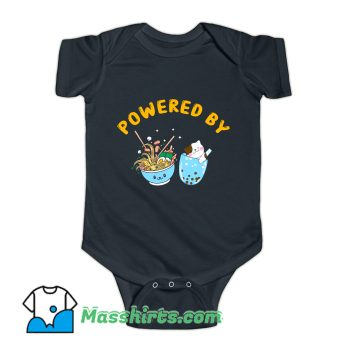 Classic Powered By Japanese Food Baby Onesie