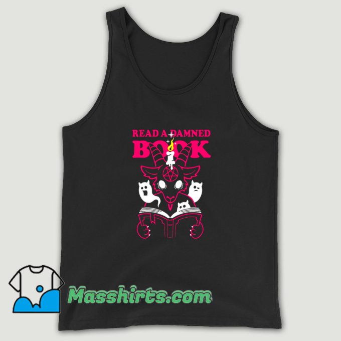 Classic Read A Damned Books Tank Top