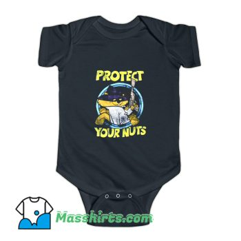 Cool Protect Your Nuts Baby Onesie