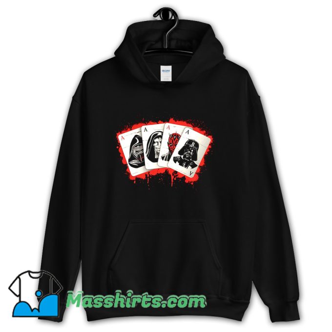 Cute Dark Side Poker Hoodie Streetwear