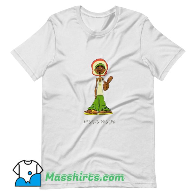 Cute Eps Reggae Music T Shirt Design