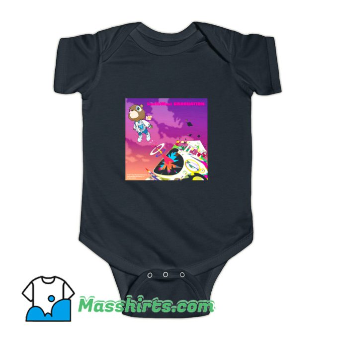 Cute Kanye West Graduation Baby Onesie