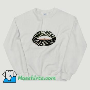 Cute Zebra Lips Sweatshirt