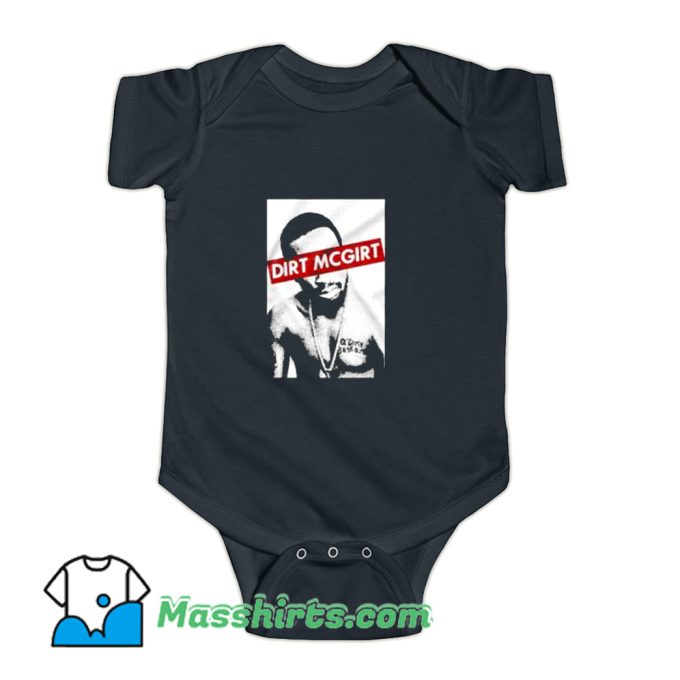 East Coast Dirt Mcgirt 90s Baby Onesie