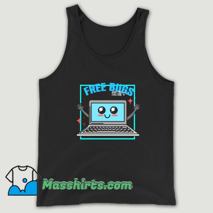 Free Bugs Computer Tank Top