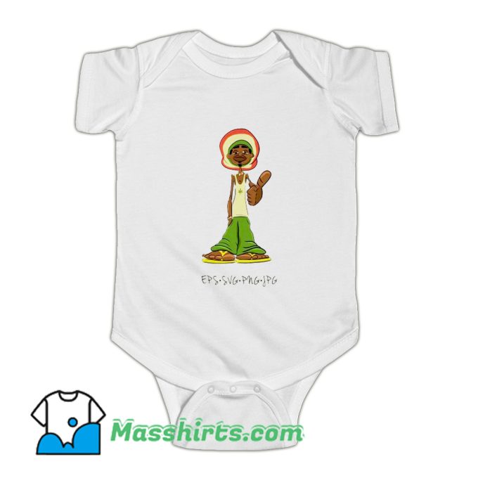 Funny Eps Reggae Music Baby Onesie