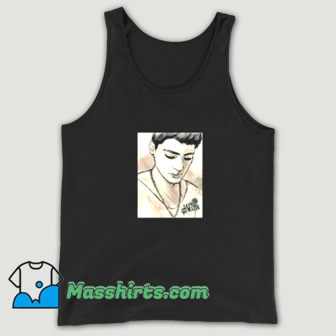 Funny Zayn Malik Doodle Tank Top