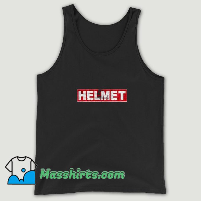 Helmet Band Concert Funny Tank Top