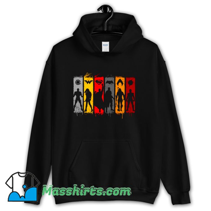 Justice Shadows Superhero Hoodie Streetwear