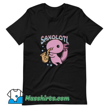 Kawaii Anime Saxolotl T Shirt Design
