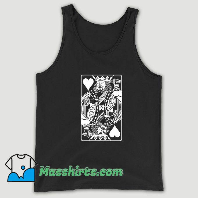 Leo Poker Face Tank Top