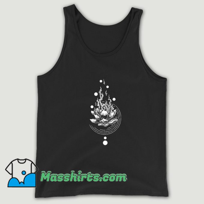 Lotus On Fire Tank Top