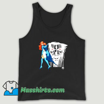 Maddie and Sinister Drip White Tank Top