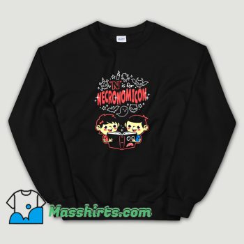N Is For Necronomicon Sweatshirt On Sale