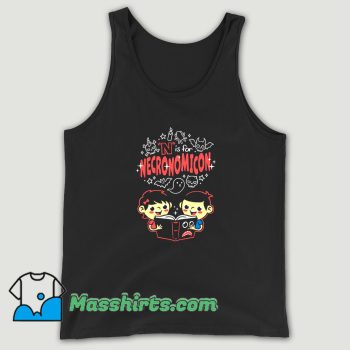 N Is For Necronomicon Tank Top