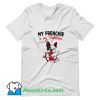 New I Love My French Bulldog Frenchie T Shirt Design