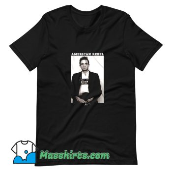 New Johnny Cash Mug Shot Ugly Poster T Shirt Design