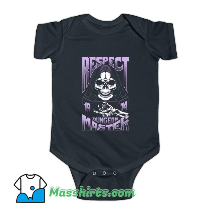 Respect The Dungeon Master Baby Onesie