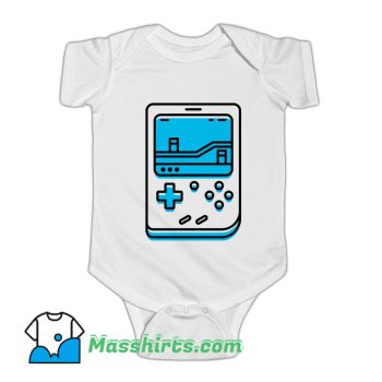 Retro Gameboy Funny Baby Onesie