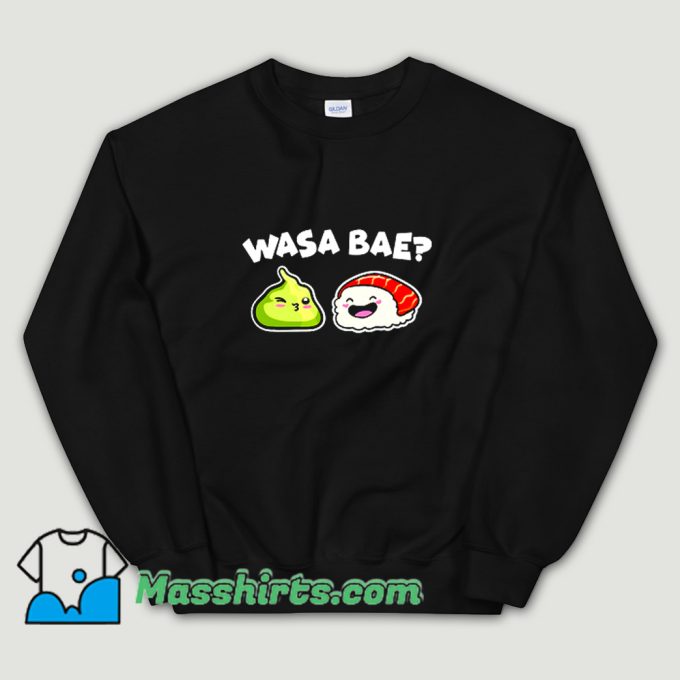 Sushi Wasabi Romantic Couples Sweatshirt