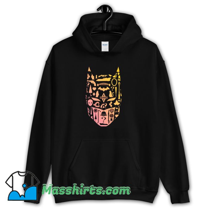 Symbolic Batman Comic Hoodie Streetwear