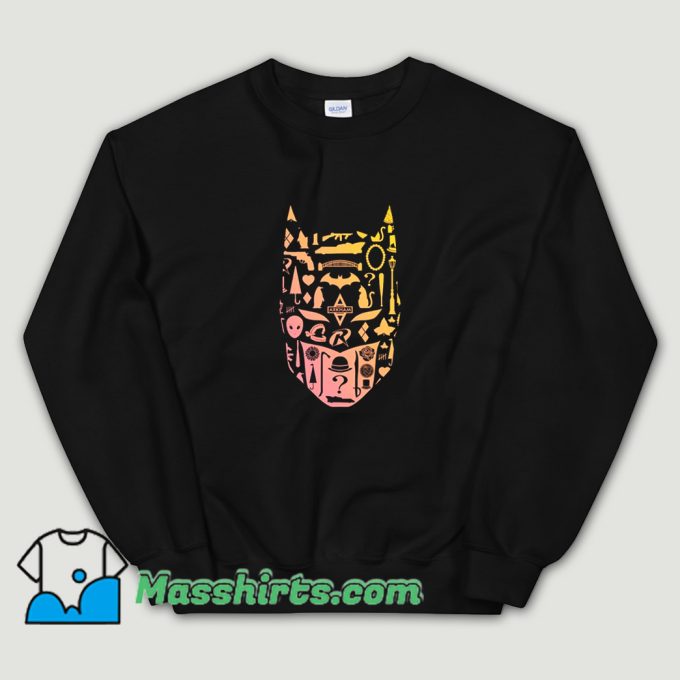 Symbolic Batman Comic Sweatshirt