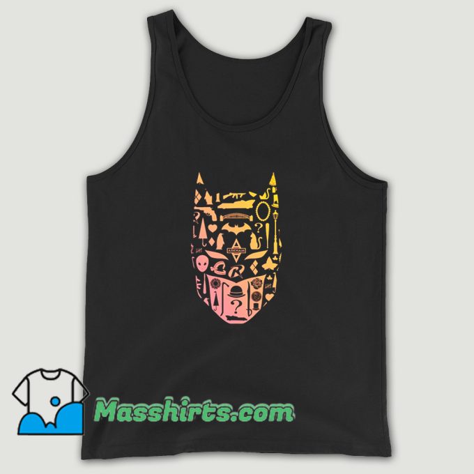 Symbolic Batman Comic Tank Top