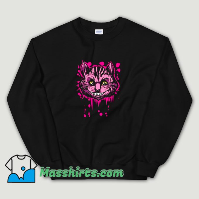 The Cat Alices Adventures In Wonderland Sweatshirt