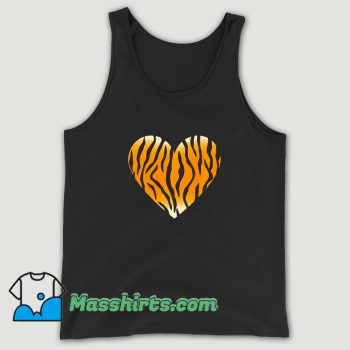 Valentine Day Fashionable Tiger Stripe Tank Top