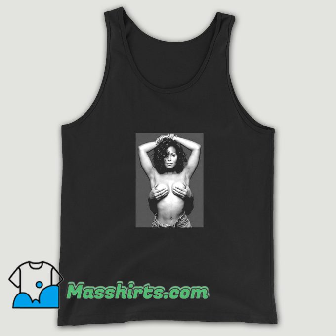 Vintage Janet Jackson Album Cover Tank Top