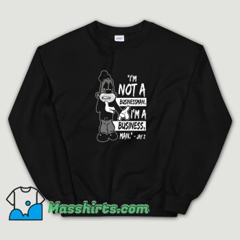 Vintage Jaybo Jay Z Not A Businessman Sweatshirt