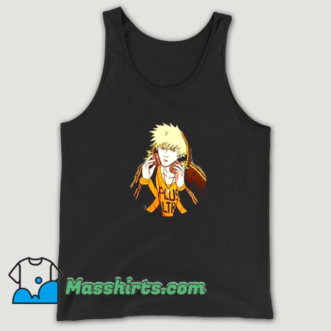 Vintage Kacchan With Headphones Tank Top