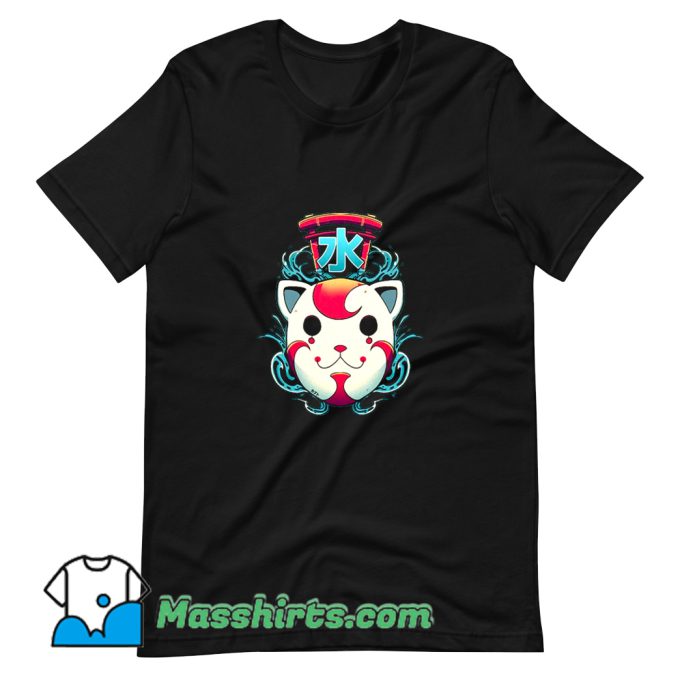 Water Spirit Anime Manga T Shirt Design