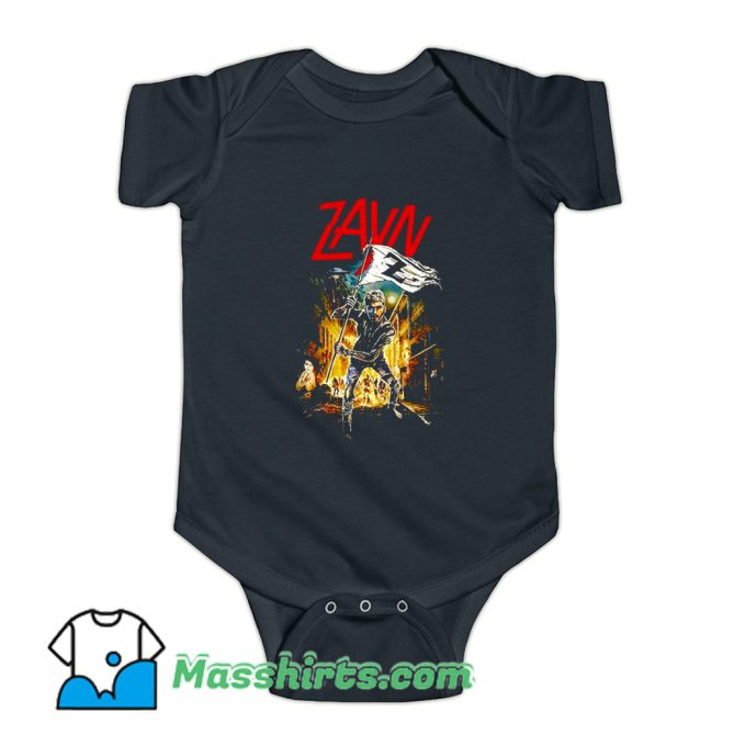 Zayn Z Day With Flag Baby Onesie