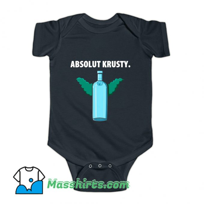 Absolut Clown Vodka Baby Onesie