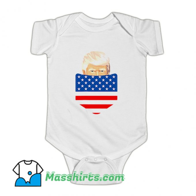 Anti Biden Pro Trump American Baby Onesie