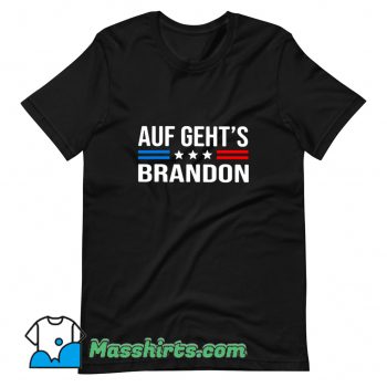Auf GehtS Brandon Lets Go Brandon T Shirt Design