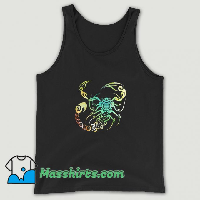 Awesome Scorpion Art Tank Top