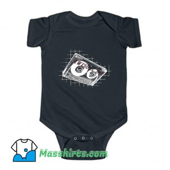 Awesome Tape Retro 80s Baby Onesie