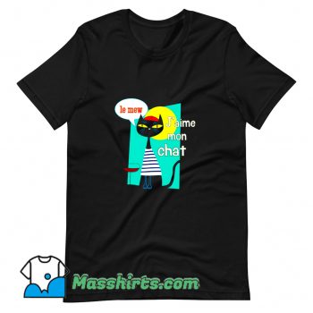Best French Cat T Shirt Design